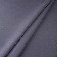 Grey - Prewashed Plain Dyed Cotton Fabric 46