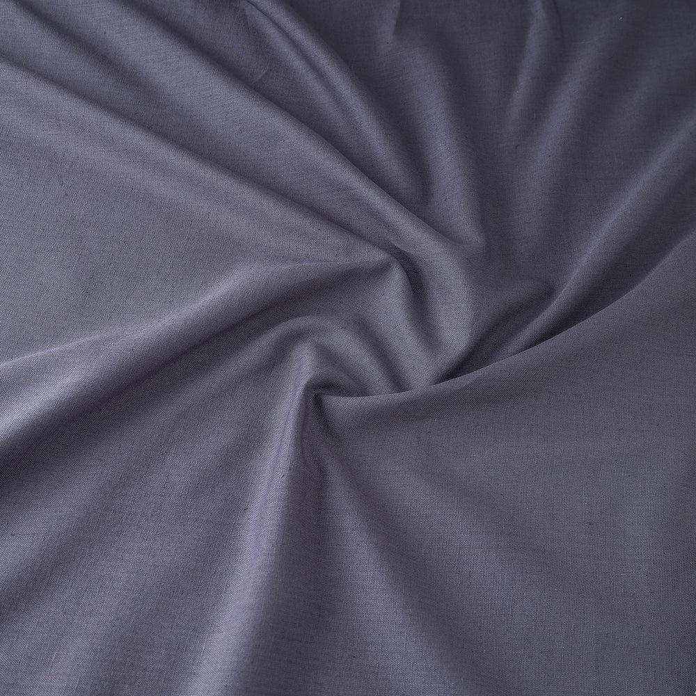 Grey - Prewashed Plain Dyed Cotton Fabric 46