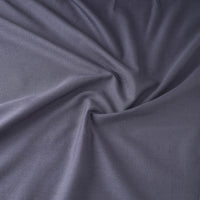 Grey - Prewashed Plain Dyed Cotton Fabric 46