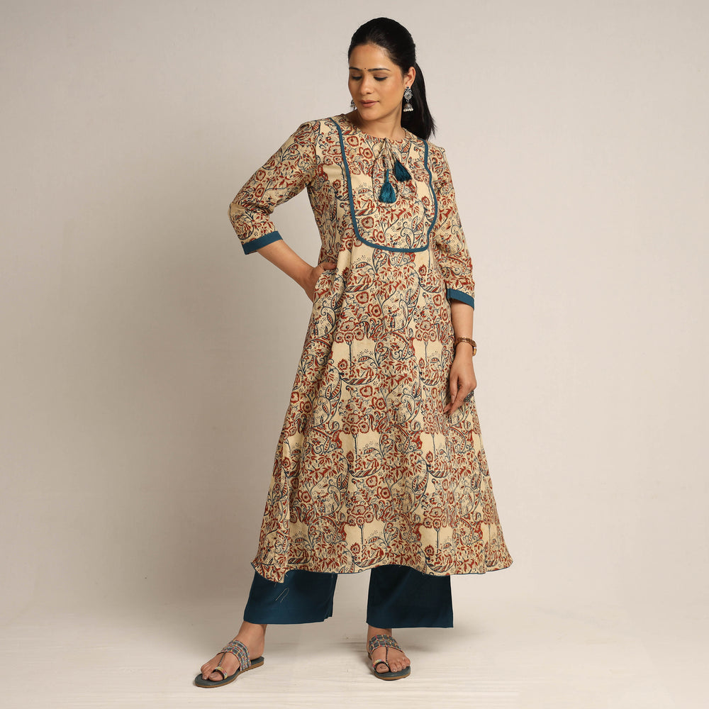 Kalamkari Kurta Palazzo Set
