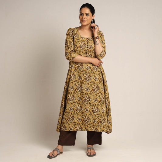 kalamkari kurta set 