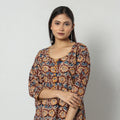 Buy Kalamkari Block Printing Cotton Long Kurta For Women