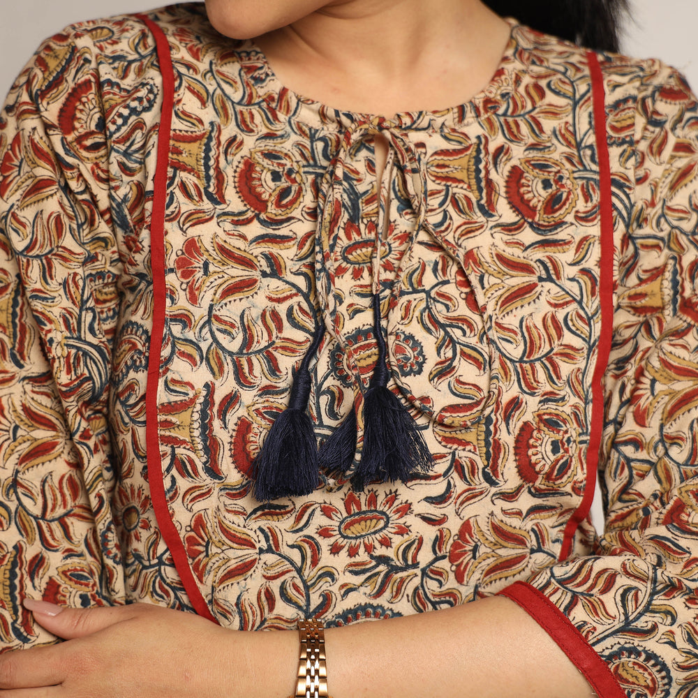 Kalamkari Kurta Palazzo Set
