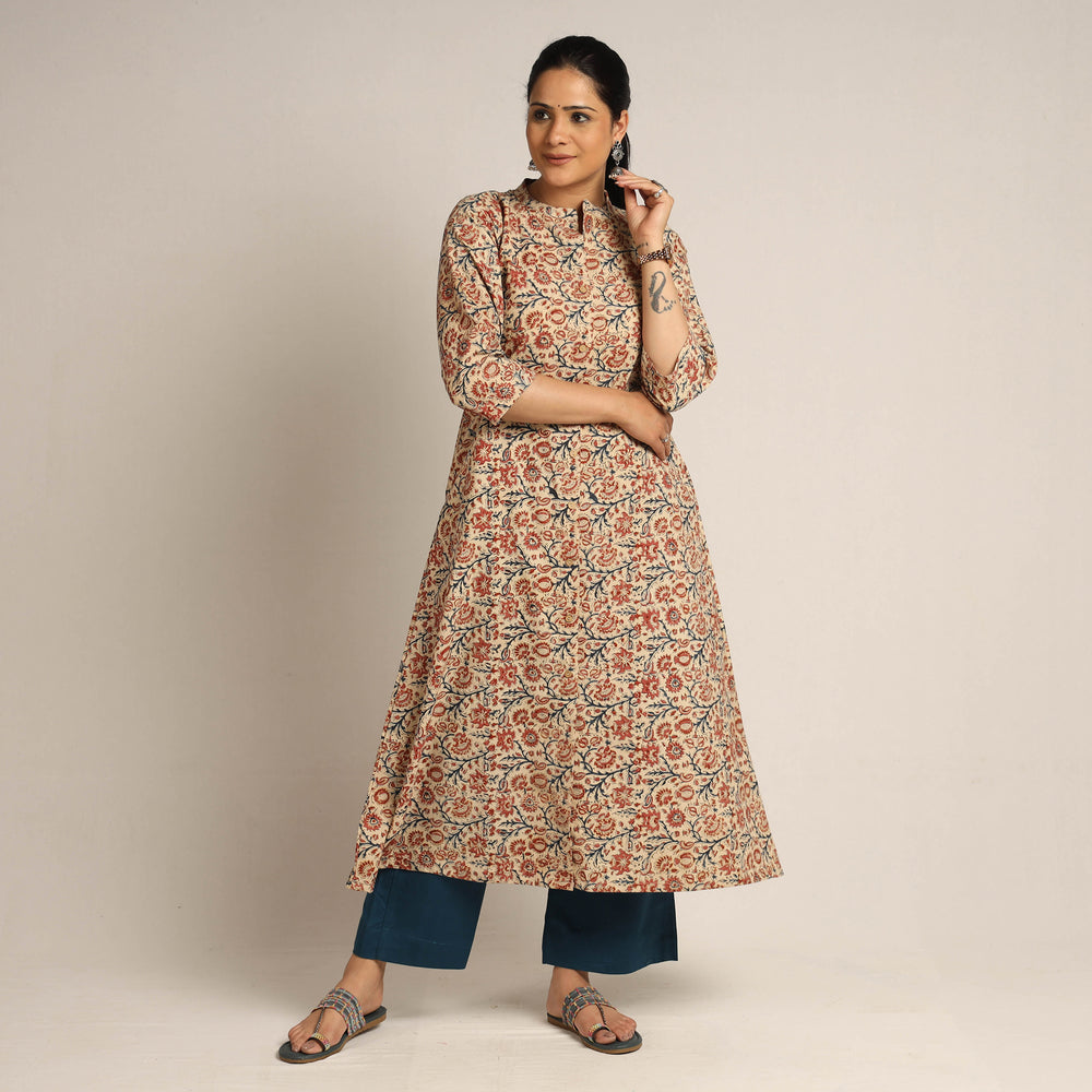 Kalamkari Kurta Palazzo Set
