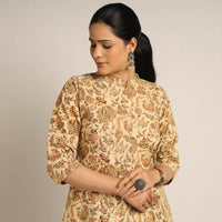 kalamkari kurta set 