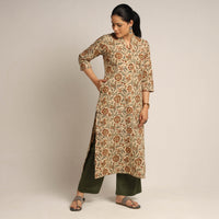 kalamkari kurta set 