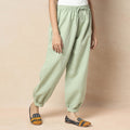  Flex Cotton Plain Elasticated Pant 