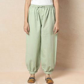  Flex Cotton Plain Elasticated Pant 