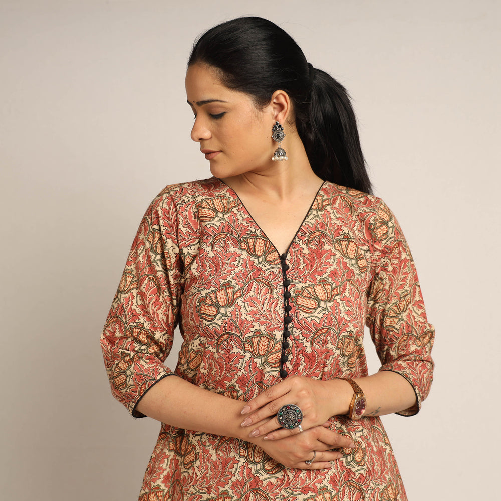 Kalamkari Kurta with Palazzo Set
