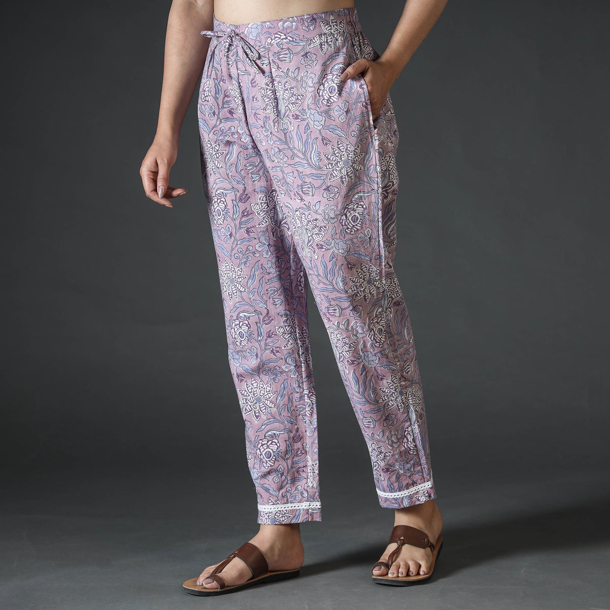 Sanganeri Printed Cotton Pant