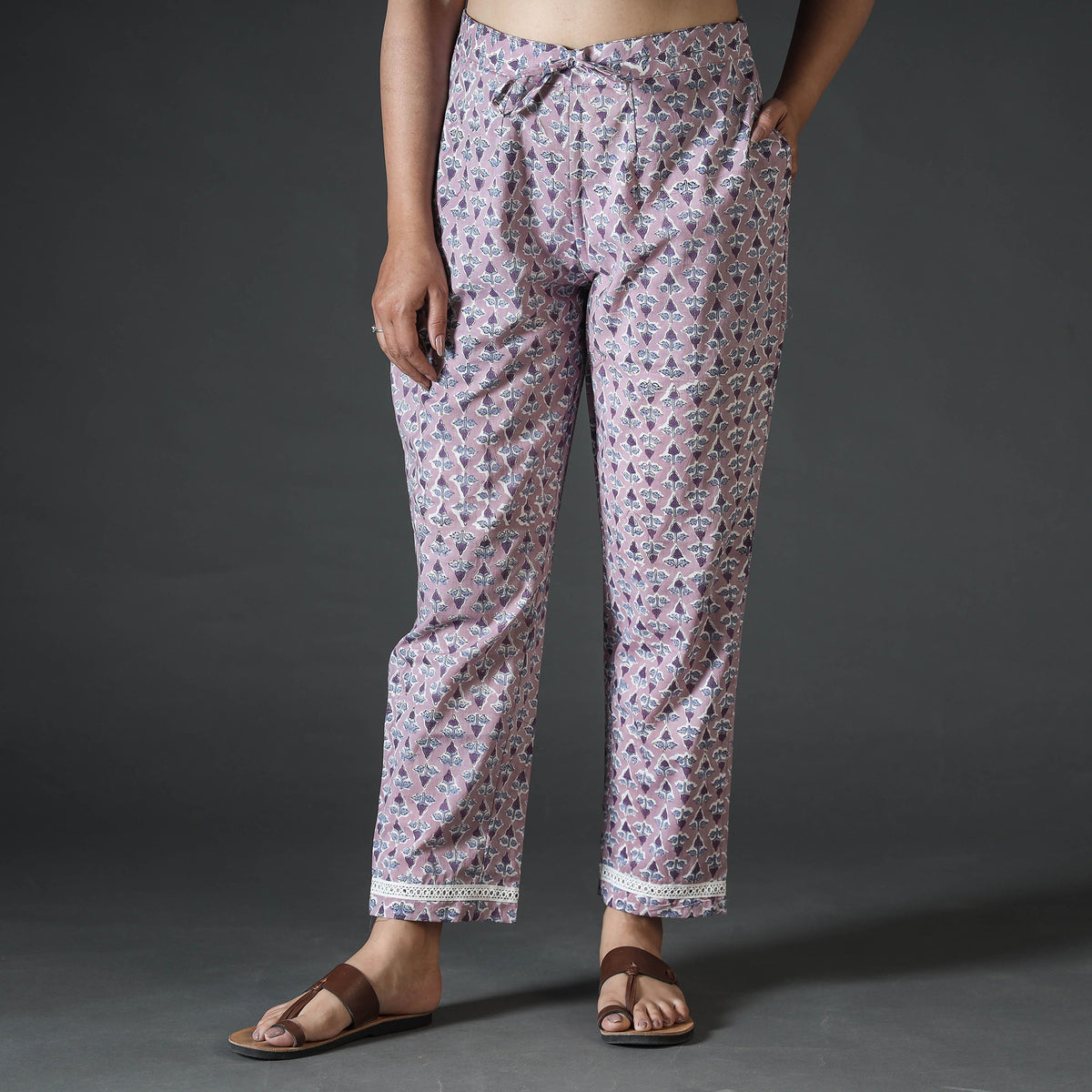 Sanganeri Printed Cotton Pant
