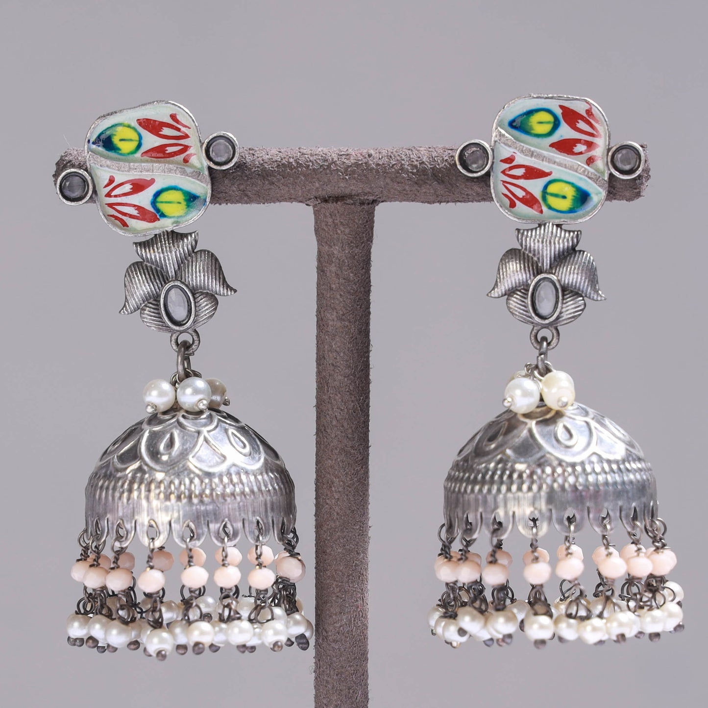 oxidised earrings