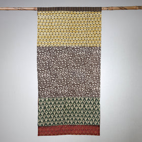  Akola/Pipad Block Printed Patchwork Cotton Stole Online at iTokri.com