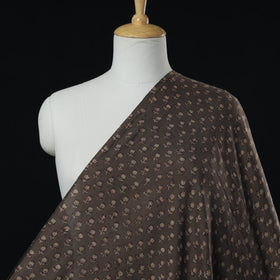 Buy Mulberry Silk Cotton Akola Hand Block Printed Handloom Fabric Online at iTokri.com