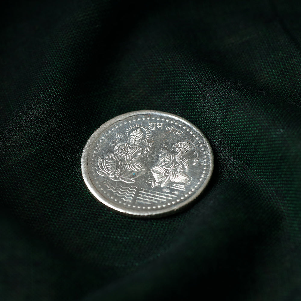 Silver Lakshmi Ganesh Coin