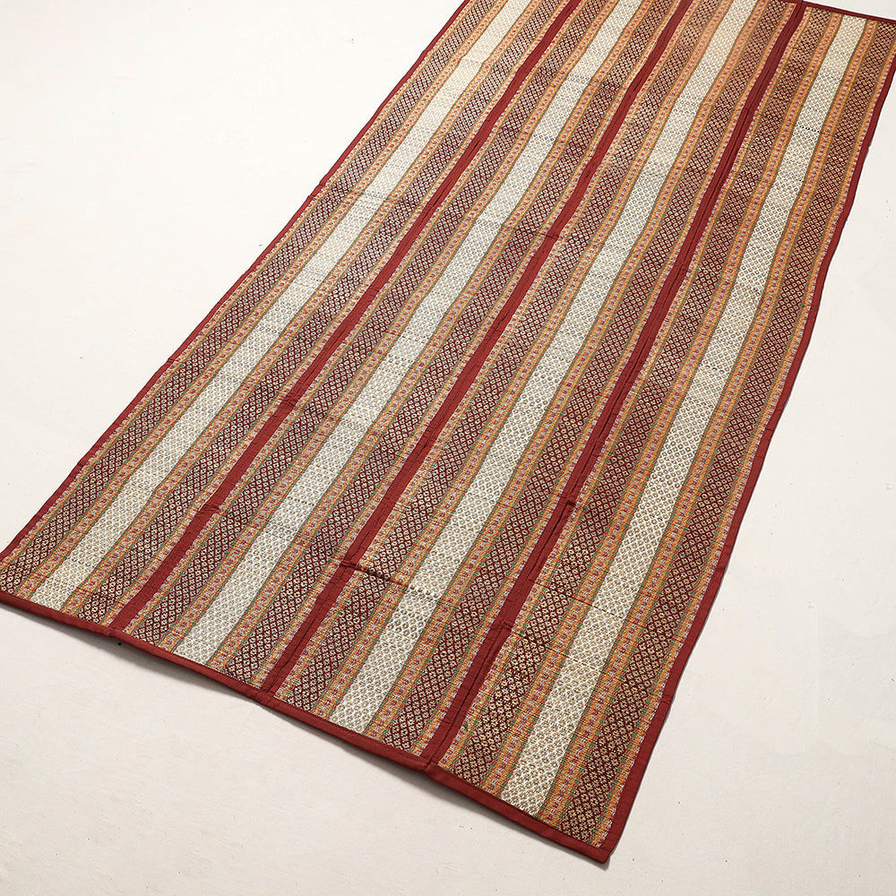 Madur Grass 4 Fold Floor Mat of Midnapore (79 x 35 in)