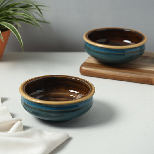 Ceramic Snack/Serving Bowls (Set of 2)