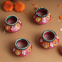 wax filled diyas set