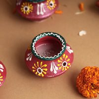 wax filled diyas set