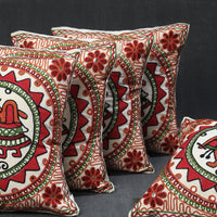 Aari Embroidery Cushion Cover