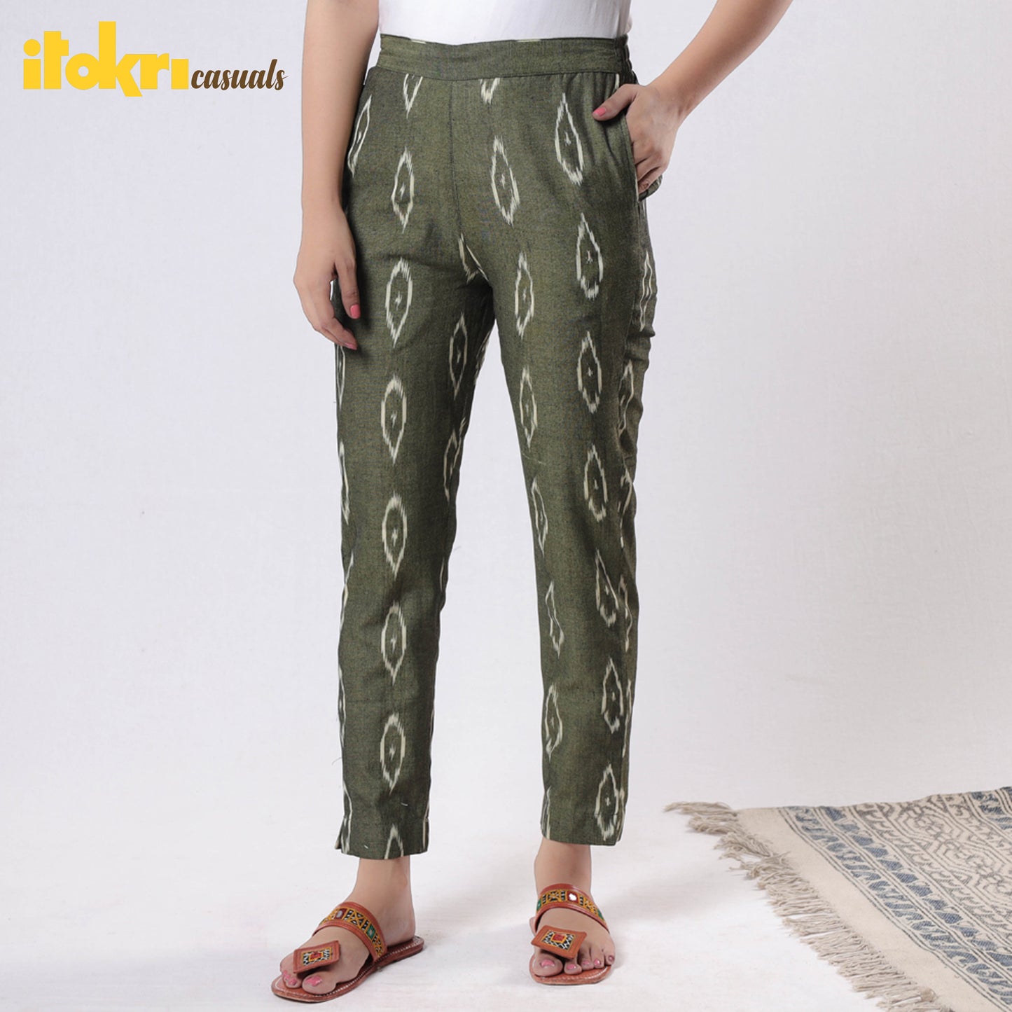 Pochampally Ikat Casual Pant