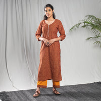 pochampally ikat kurta set