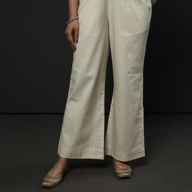 Buy Kota Doria Pure Silk Kurta with Palazzo & Dupatta Set Online at iTokri.com