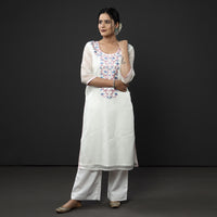 kota doria kurta set 