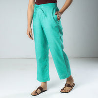 Plain Dyed Cotton Relaxed Fit Pant