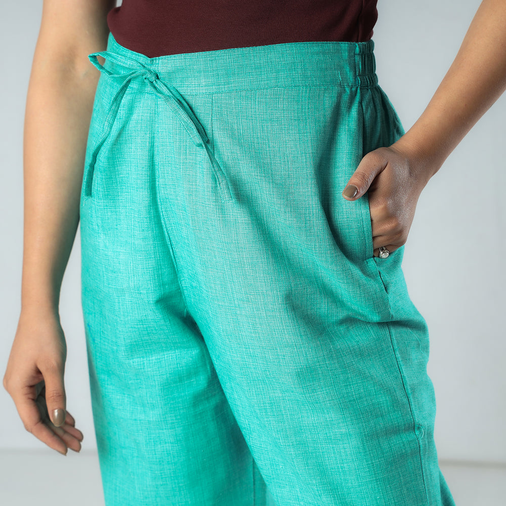 Plain Dyed Cotton Relaxed Fit Pant