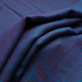 Blue - Kumaun Handwoven Pure Merino Woolen Fabric
