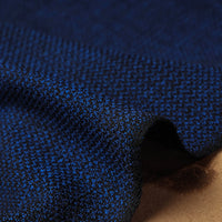 Blue - Kumaun Handwoven Pure Merino Woolen Fabric