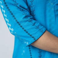 jacquard kurta