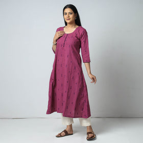Jacquard kurta 