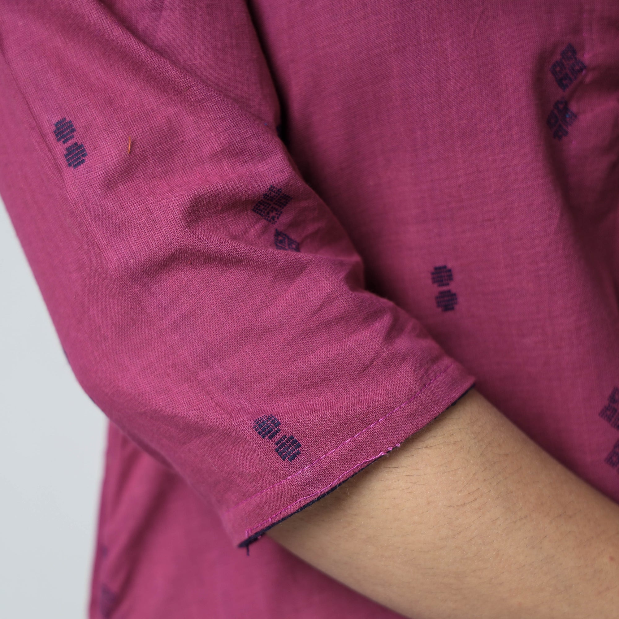 Jacquard kurta 