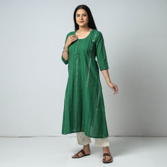 jacquard kurta