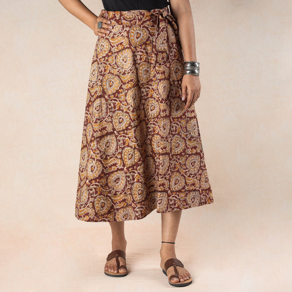 kalamkari cotton skirt 