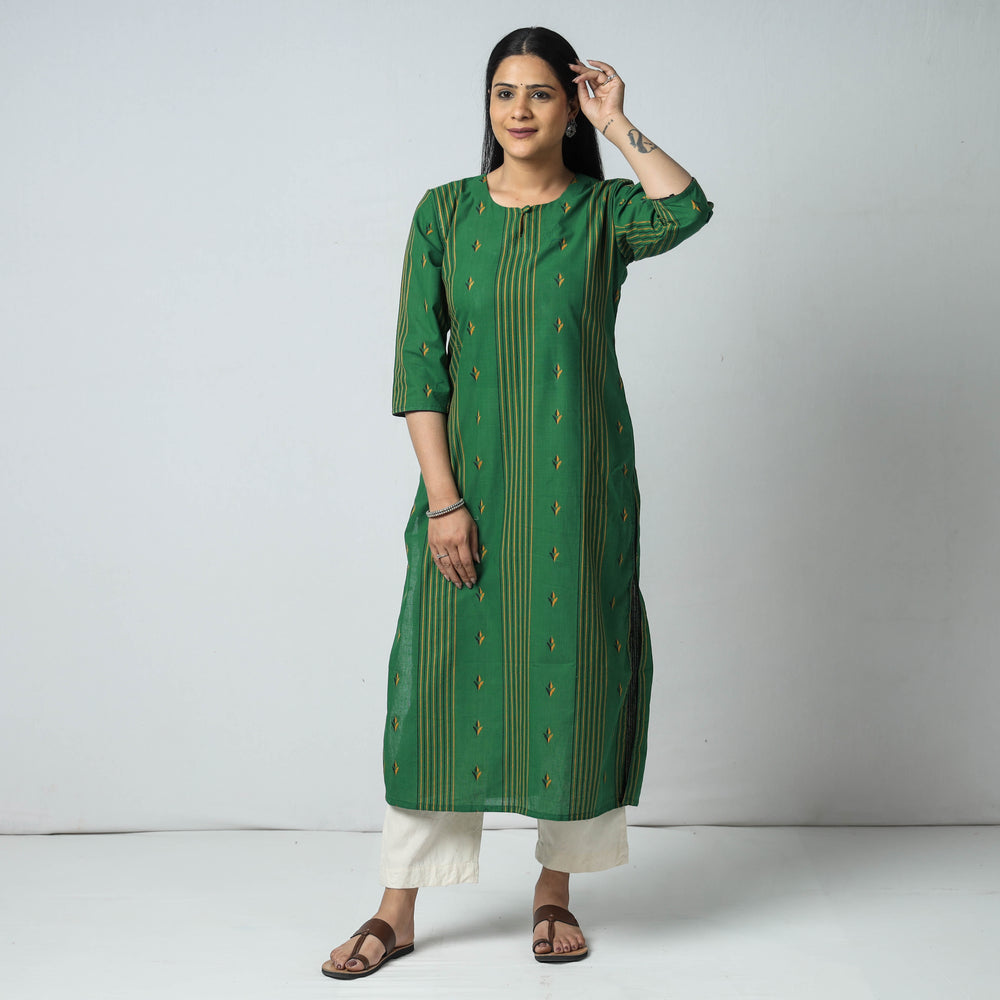 jacquard kurta