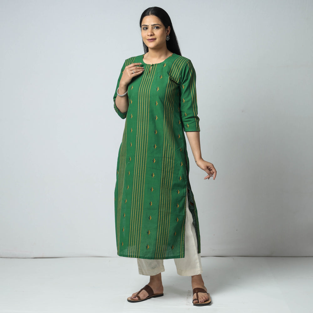 jacquard kurta