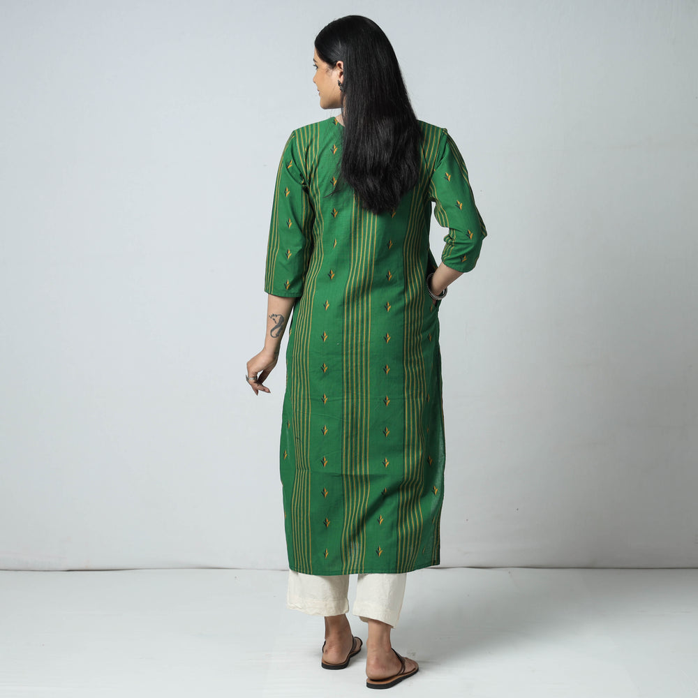 jacquard kurta