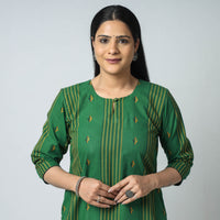 jacquard kurta