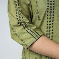 jacquard kurta