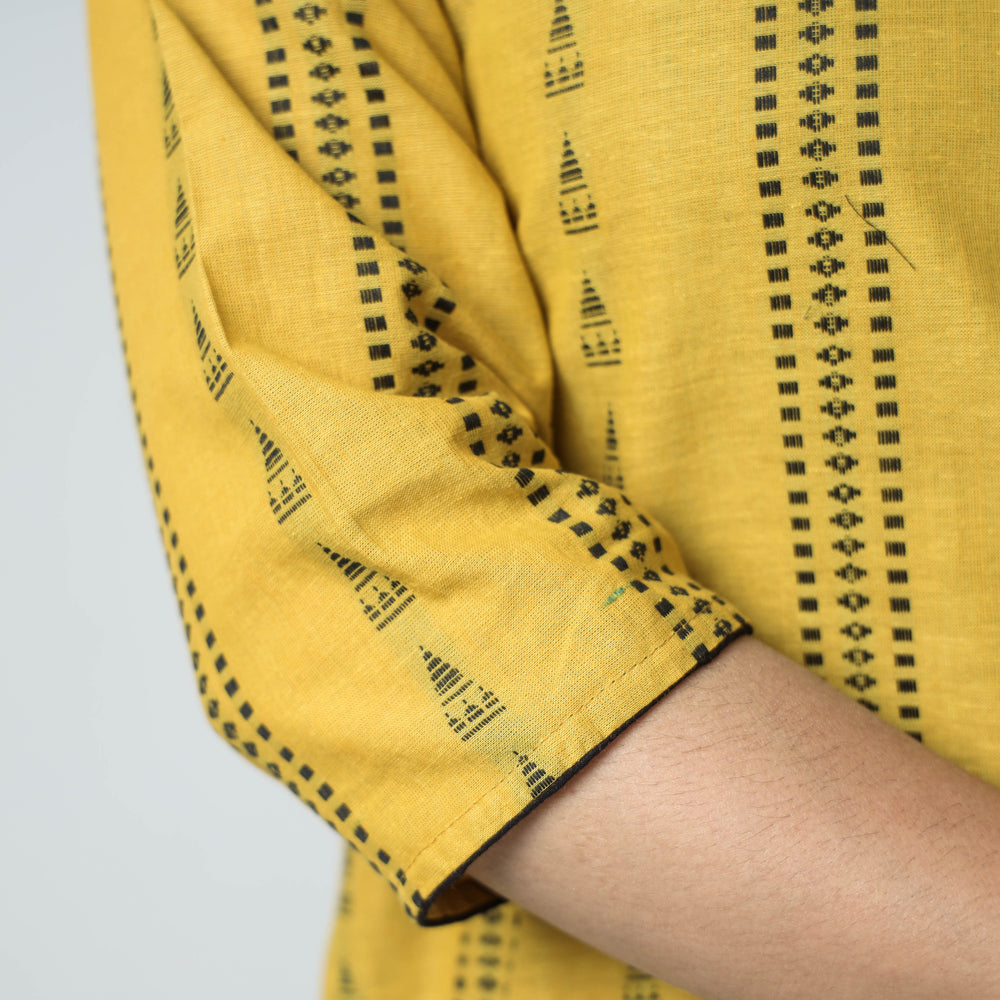 jacquard kurta