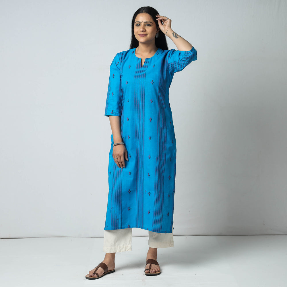 jacquard kurta