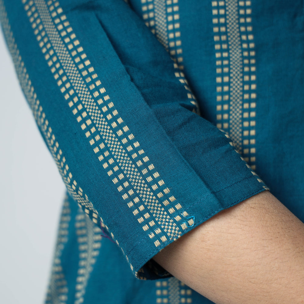 jacquard kurta