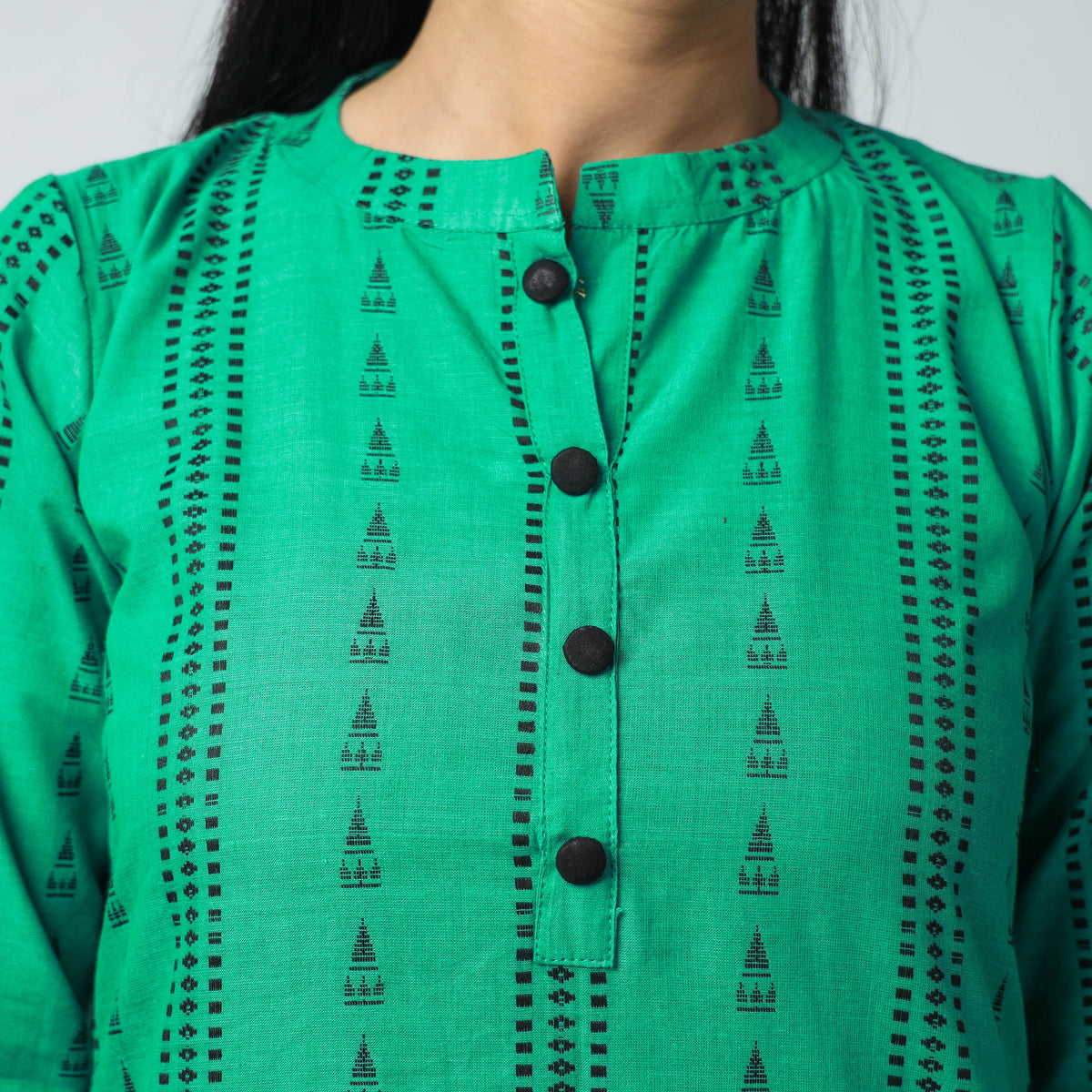 jacquard kurta