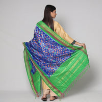 pochampally ikat silk dupatta