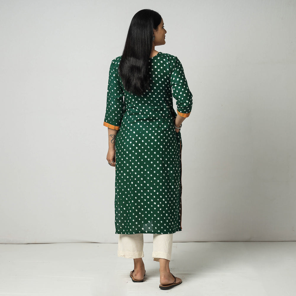 bandhani kurta