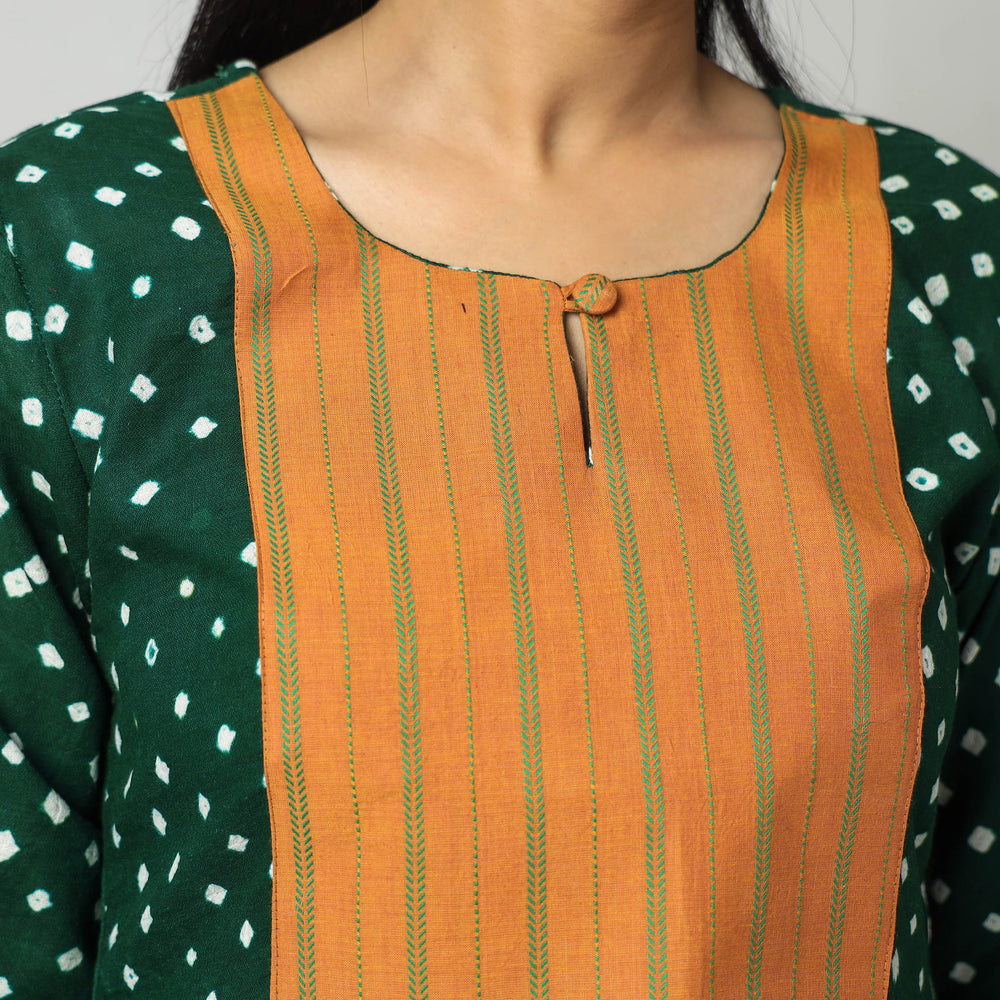 bandhani kurta