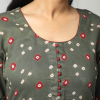 bandhani kurta